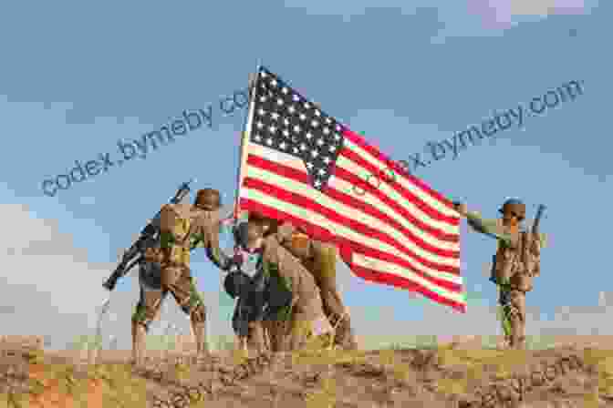 A Close Up Of A Ranger Brigade Soldier Holding A Small American Flag Soldier S Promise (The Ranger Brigade: Family Secrets 4)