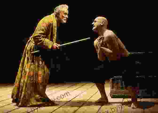 A Dramatic Portrayal Of Caliban, The Conflicted Native Of The Island. The Tempest (Folger Shakespeare Library)