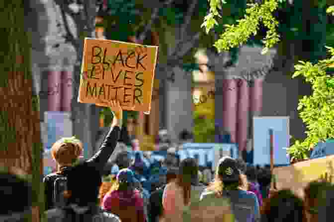 A Group Of Black People Protesting Black Money: Overcome Financial Inequality (In My Blackness)