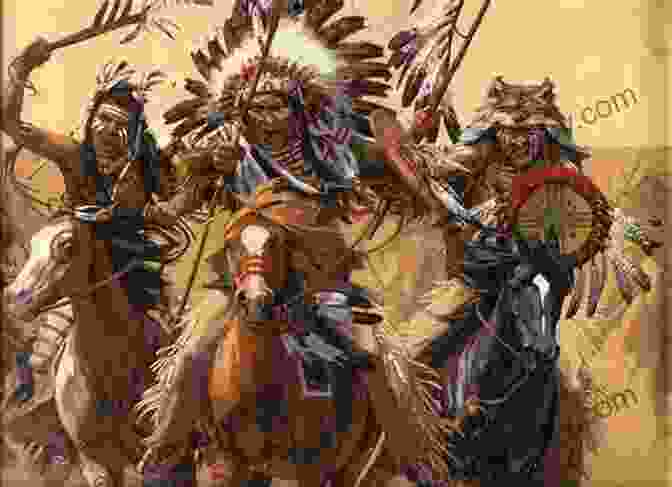 A Group Of Native American Warriors On Horseback The Indian War Of 1864: Events In Kansas Nebraska Colorado And Wyoming