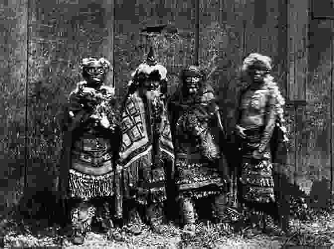 A Group Of Young Haida People, Smiling And Posing In Traditional Regalia. 26 Feet To The Charlottes: Exploring The Land Of The Haida