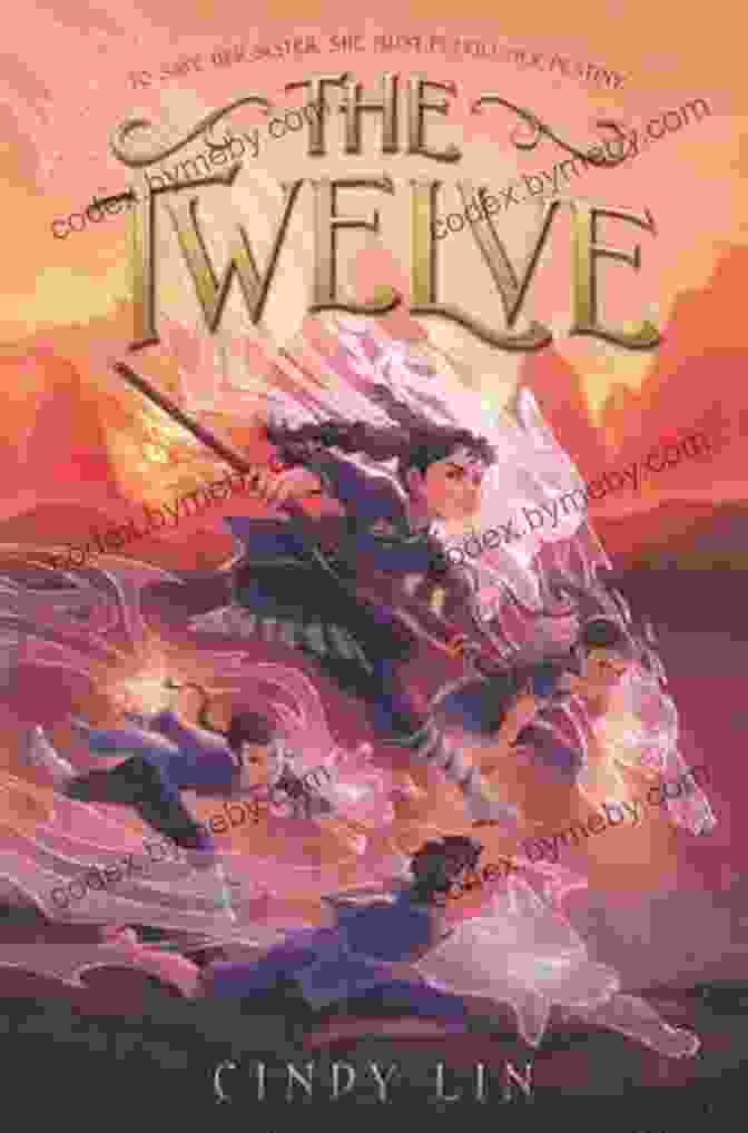 A Hardcover Copy Of 'Treasures Of The Twelve' With A Golden Cover. Treasures Of The Twelve Cindy Lin