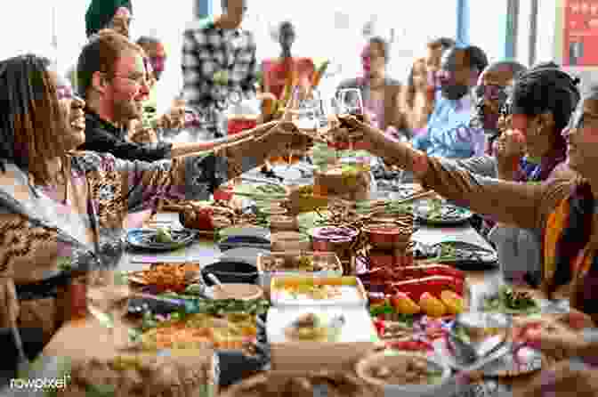 A Joyous And Social Dining Experience, Where People Are Gathered Around A Table, Sharing Food, And Laughing Together Ultimate Recipes For You: Detailed Instructions On Cooking Steps For A Delicious Tray Of Rice: Delicious Food Every Day Makes You More Happy