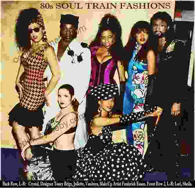 A Montage Of Stylish Outfits Worn By Soul Train Hosts And Dancers, Highlighting The Show's Influence On Fashion A Critical History Of Soul Train On Television