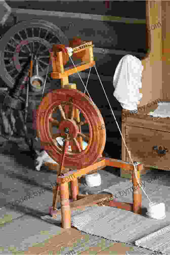 A Person Spinning Wool On A Spinning Wheel Vanishing Fleece: Adventures In American Wool