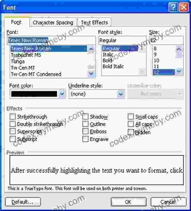 A Screenshot Showing Text Editing And Formatting Options In MS Word 202 Tips You Must Know About MS Word (202 Non Fiction 2)