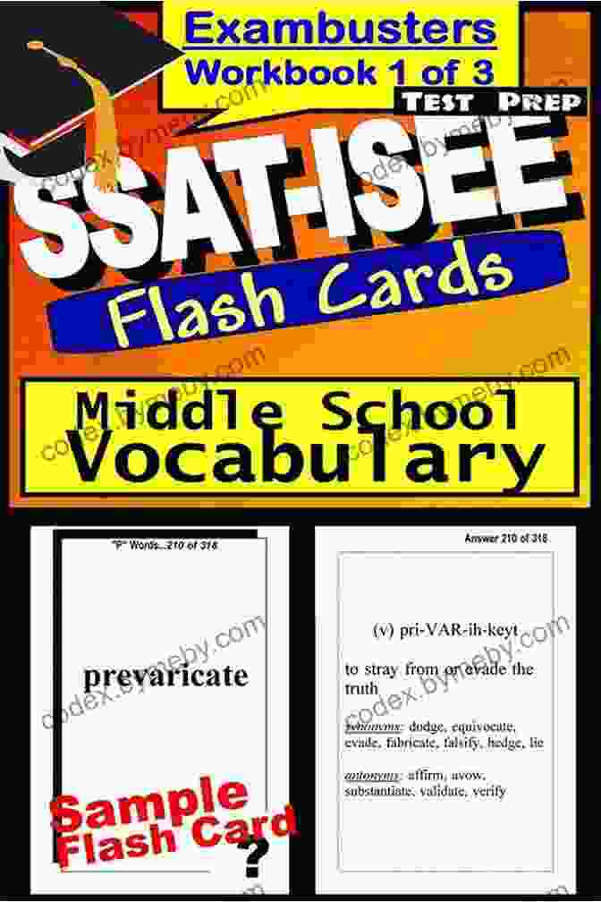 A Stack Of SSAT And ISEE Prep Vocabulary Flashcards SSAT ISEE Prep Test VOCABULARY REVIEW Flash Cards CRAM NOW SSAT ISEE Exam Review Study Guide (Cram Now SSAT ISEE Study Guide 1)