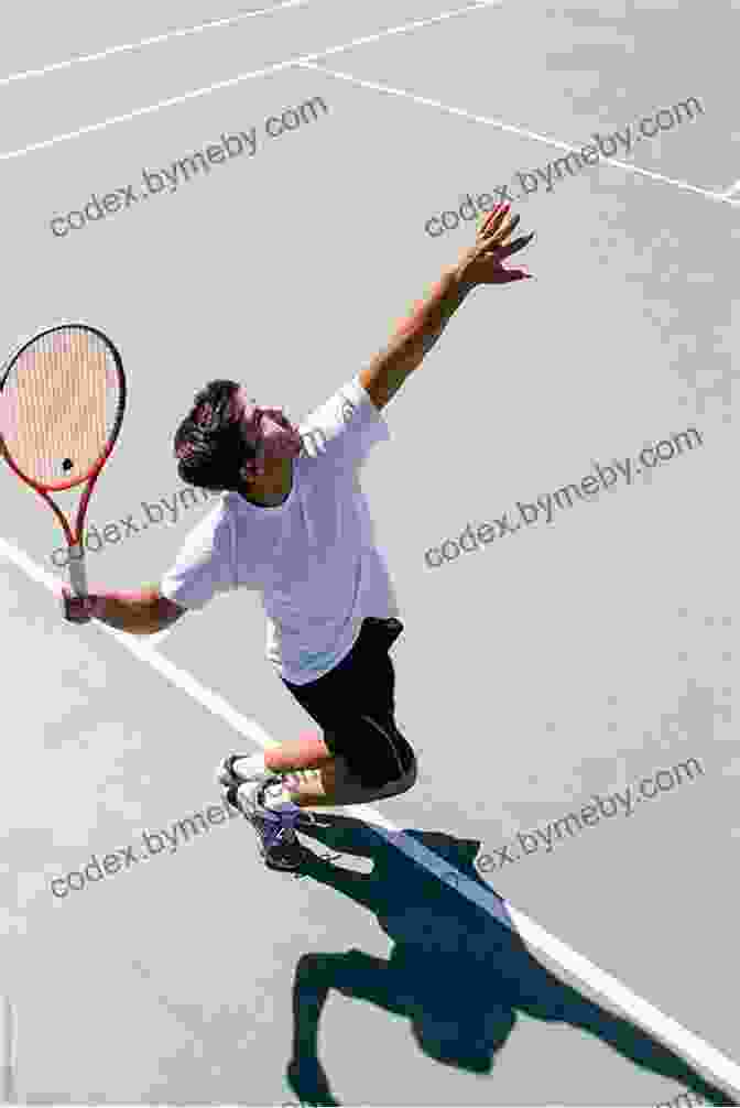 A Tennis Player Serving On A Vibrant Green Tennis Court Love To Win Tennis: Win More And Lose Less