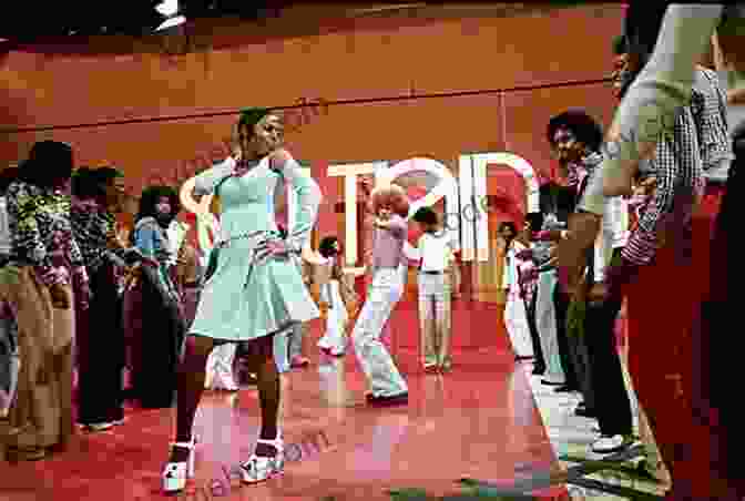 An Energetic Photo Of The Soul Train Dancers, Their Flamboyant Outfits And Moves Captivating The Audience A Critical History Of Soul Train On Television