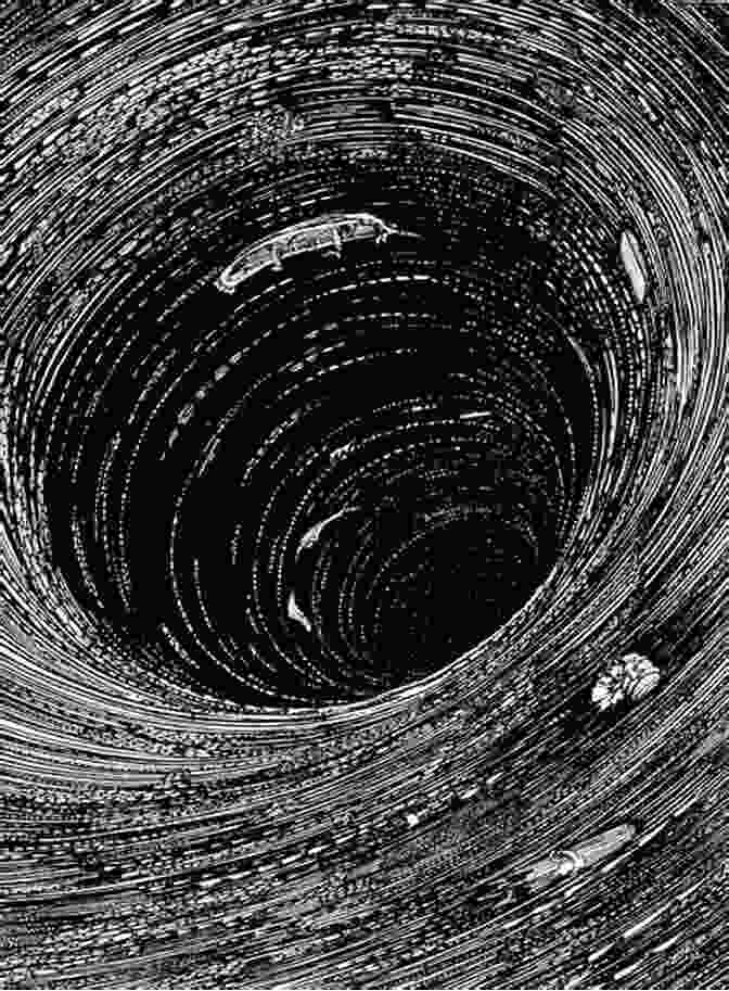 An Illustration Of A Black Hole, A Swirling Vortex Of Darkness, Consuming The Fabric Of Spacetime. There Was A Black Hole That Swallowed The Universe: A Funny Rhyming Space From The #1 Science Author For Kids