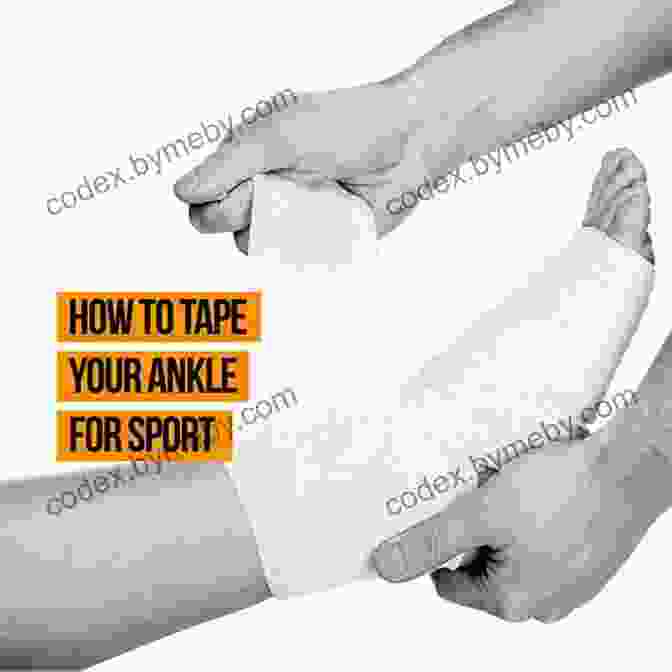 Athlete Receiving Taping For Ankle Support Athletic Taping And Bracing David H Perrin