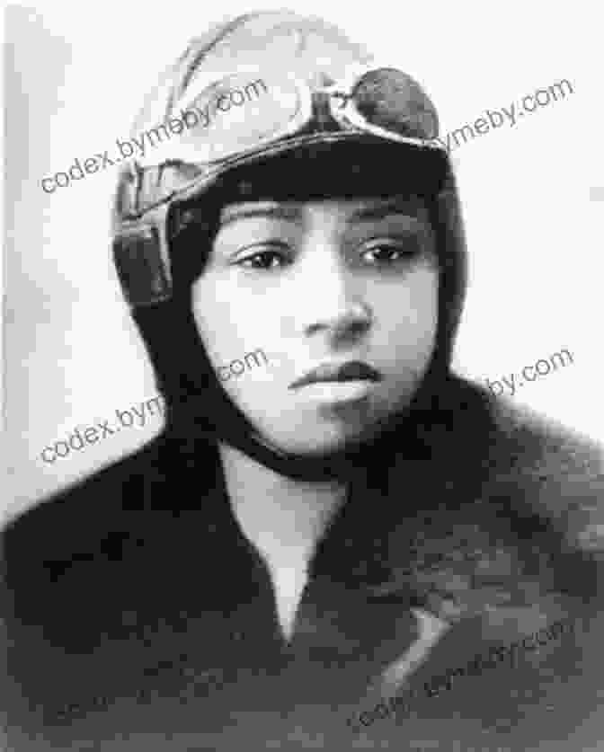 Bessie Coleman, A Female Aviation Pioneer, Posing In Front Of Her Airplane Wally Funk S Race For Space: The Extraordinary Story Of A Female Aviation Pioneer