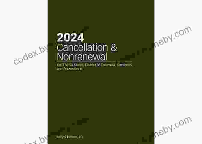 Book Cover Of 2024 Cancellation Nonrenewal By Christine Barlow, Depicting Three Individuals Standing In A Void With Their Faces Partially Obscured By Shadows 2024 Cancellation Nonrenewal Christine G Barlow