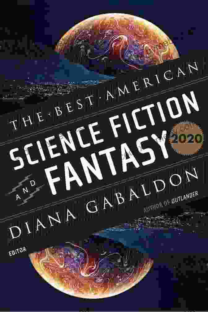 Book Cover Of The Best American Science Fiction And Fantasy 2024, Featuring An Astronaut Floating Amidst Celestial Bodies The Best American Science Fiction And Fantasy 2024