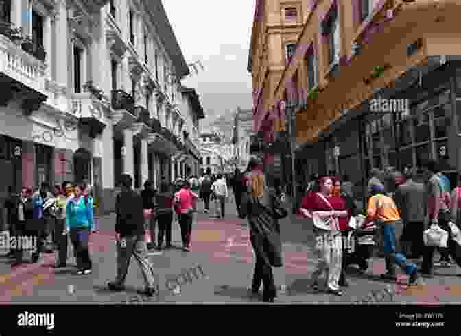 Bustling Street Scene In Quito, Ecuador 3 Days In Quito Chris Backe