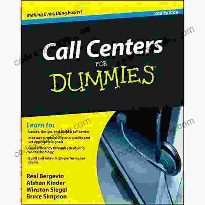 Call Centers For Dummies Book Cover Call Centers For Dummies Real Bergevin