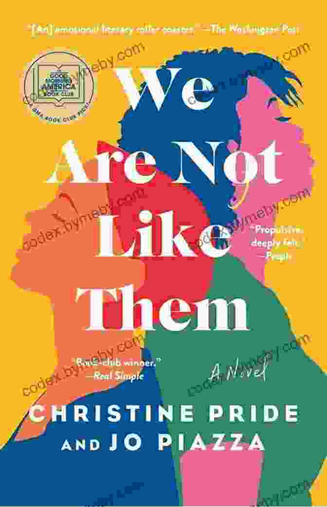 Captivating Book Cover Of 'We Are Not Like Them' Featuring A Mesmerizing Silhouette. We Are Not Like Them: A Novel