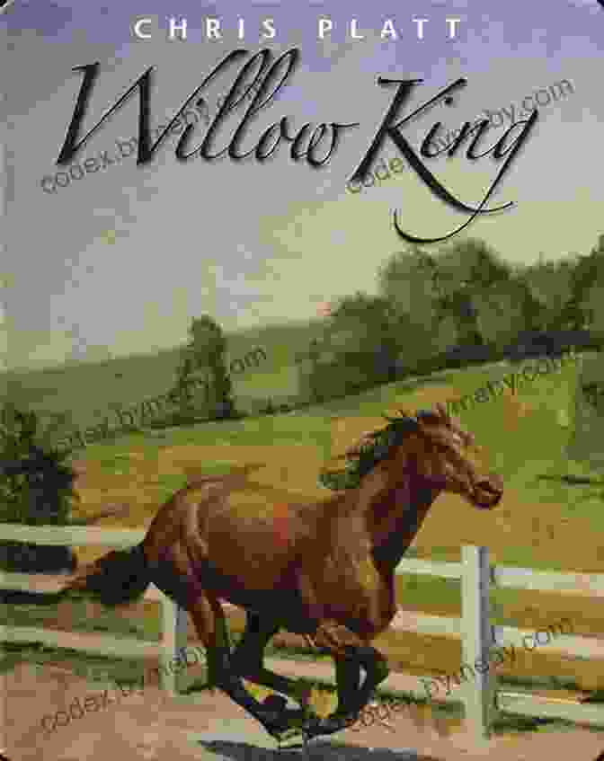 Chris Platt's Willow King Book Cover, Featuring A Serene Willow Tree In A Misty Forest. Willow King Chris Platt