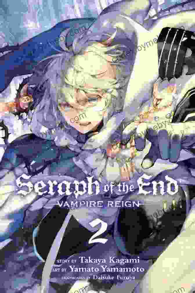 Cover Art For Seraph Of The End Vol Vampire Reign, Featuring Mikaela Hyakuya And Yuichiro Hyakuya Standing Amidst A Backdrop Of Chaos And Supernatural Beings Seraph Of The End Vol 7: Vampire Reign