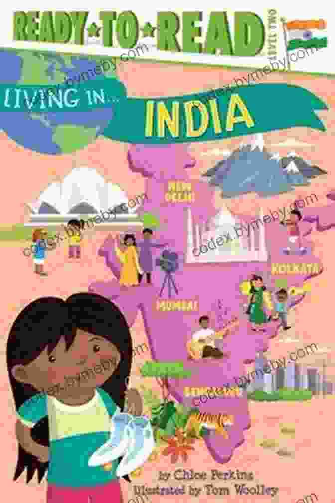 Cover Of The Book 'Living In India' By Chloe Perkins Living In India Chloe Perkins