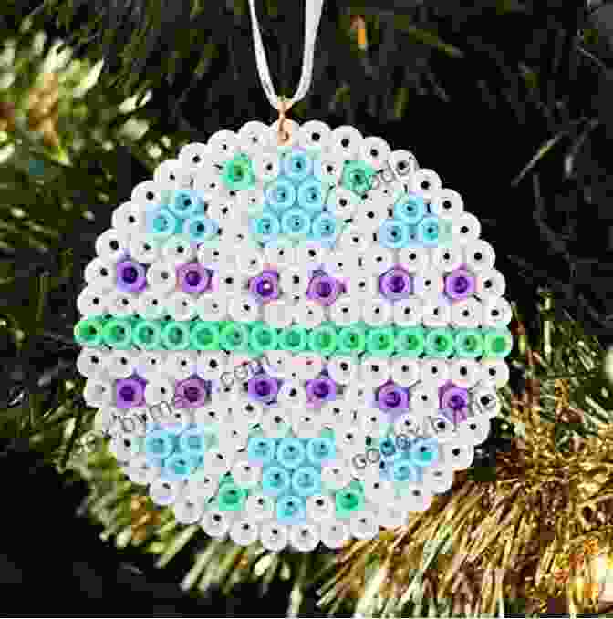 Festive And Creative Perler Bead Ornaments Pixel Craft With Perler Beads: More Than 50 Super Cool Patterns: Patterns For Hama Perler Pyssla Nabbi And Melty Beads