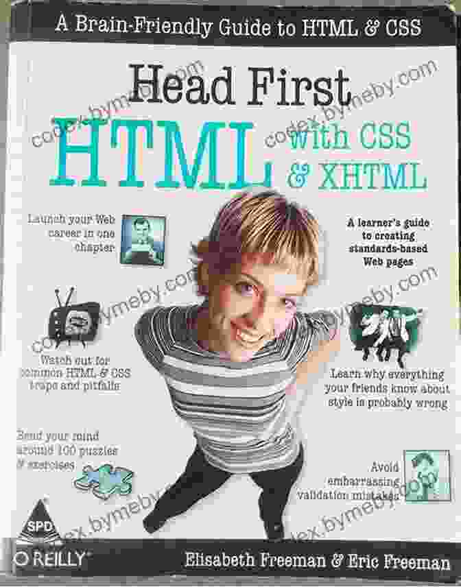 Head First HTML And CSS Book Cover Head First HTML And CSS: A Learner S Guide To Creating Standards Based Web Pages