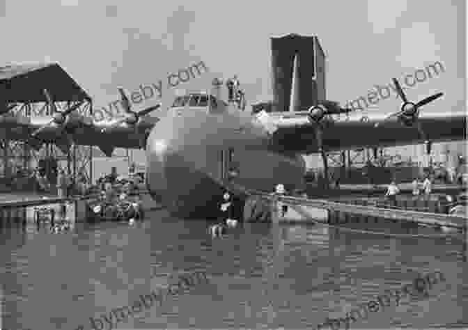 Hughes Standing In Front Of The Spruce Goose Howard Hughes: His Life And Madness