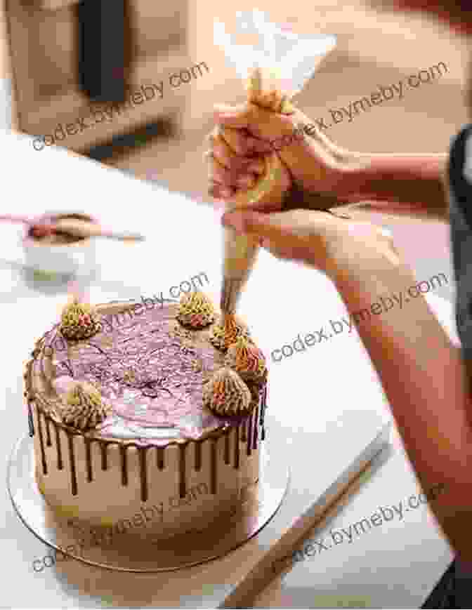 Image Of A Beginner Decorating A Cake With Piping Cakes That Wow Cookbook: A Beginner S Guide To Baking And Decorating Spectacular Cakes