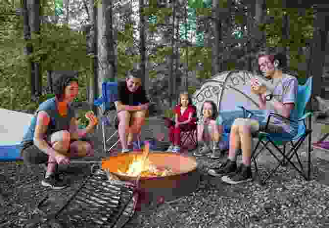 Image Of A Family Enjoying A Campfire Outside Their Travel Trailer Camper Rehab: A Guide To Buying Repairing And Upgrading Your Travel Trailer