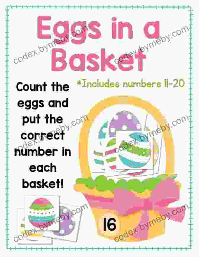 Image Of The Book Cover, Featuring A Bunny With A Basket Of Colorful Easter Eggs And The Title 'One Easter Basket Counting For Little Ones' In Bright Colors. One Easter Basket (A Counting For Little Ones)