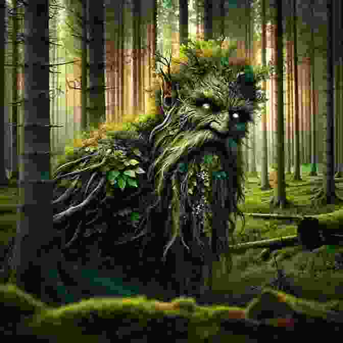 Leshy, A Powerful Forest Spirit With A Commanding Presence And A Connection To Nature. Curious Creatures Of Russian Folklore