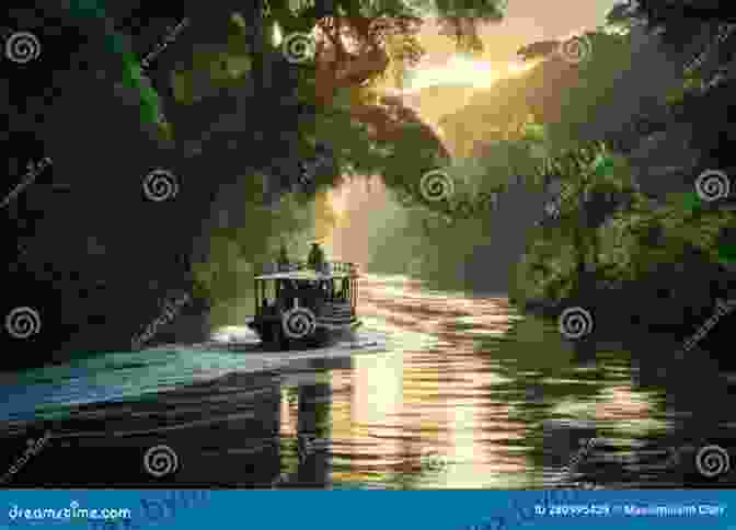 Lone Traveler On A Boat Navigating A Serene River With Lush Greenery Lining The Banks The Black Nile: One Man S Amazing Journey Through Peace And War On The World S Longest River