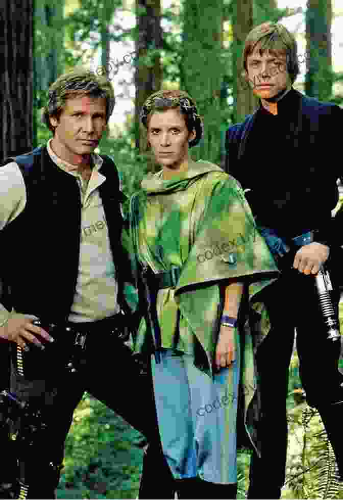 Luke Skywalker, Princess Leia, And Han Solo In A Scene From Star Wars: A New Hope (1977) Star Wars (1977 1986) #11 Geraldine Powell