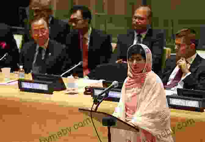 Malala Yousafzai Speaking At A Rally Malala Yousafzai (Against The Odds Biographies)