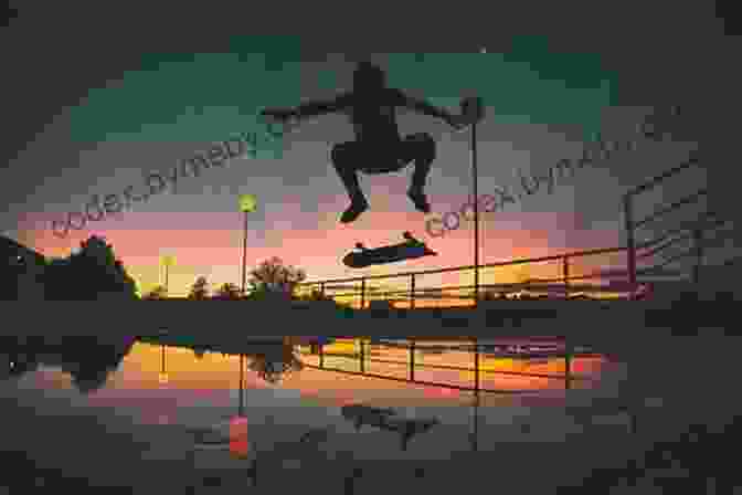 Man Holding A Skateboard In Front Of A Sunset Wayward: Stories And Photographs Chris Burkard