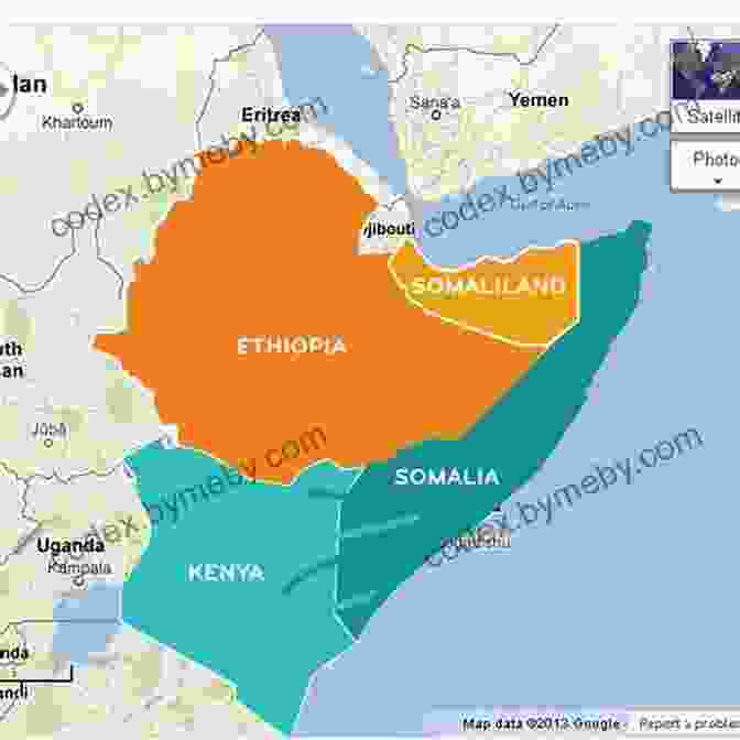 Map Of Ethiopia Highlighting Its Strategic Location In The Horn Of Africa Ethiopia (The Evolution Of Africa S Major Nations)