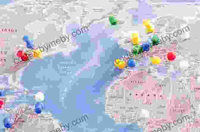 Map Of The World With Pins Marking The Destinations Visited In The Book We Were 12 At 12:12 On 12/12/12 (TRAVEL TALES 1)