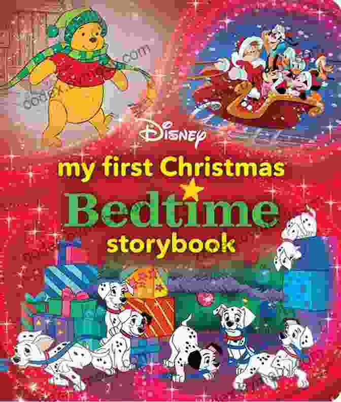 My First Disney Christmas Bedtime Storybook Book Cover Featuring Mickey Mouse And Friends Celebrating Christmas My First Disney Christmas Bedtime Storybook (My First Bedtime Storybook)