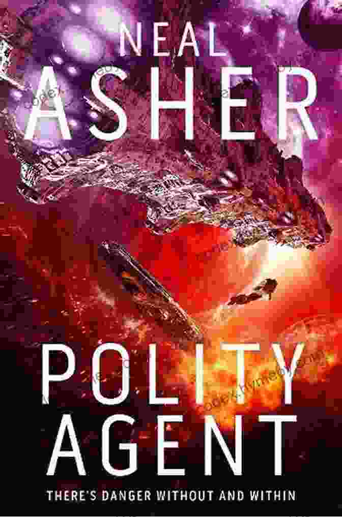 Polity Agent Book Cover Featuring A Silhouette Of A Spy In A Fedora And Trench Coat Against A Backdrop Of A Cityscape Polity Agent (An Agent Cormac Novel 4)