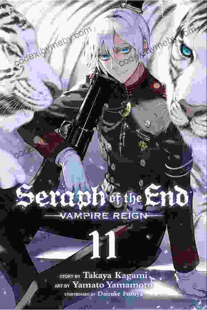 Seraph Of The End Vol. 11: Vampire Reign Manga Cover, Featuring Yuichiro Hyakuya And Asuramaru Seraph Of The End Vol 11: Vampire Reign