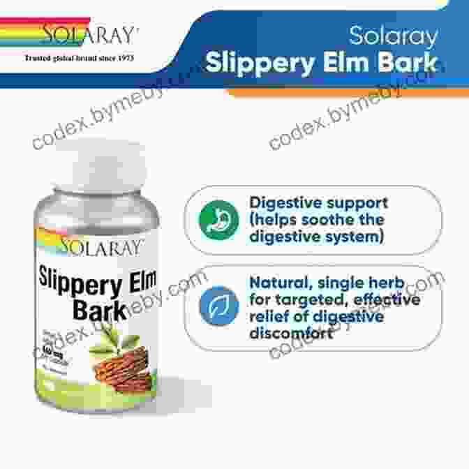 Slippery Elm, A Mucilage That Soothes The Digestive Tract Home Remedies To Treat CONSTIPATION