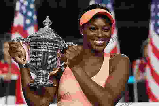 Sloane Stephens Holding The US Open Trophy, Celebrating Her Historic Victory In 2017 Sloane Stephens: A Children S Biography: SportStars Volume 7