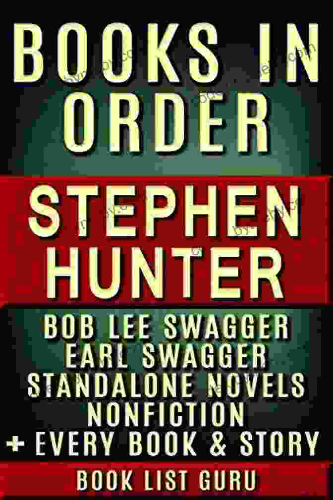 Stack Of Bob Lee Swagger Novels By Stephen Hunter, Showcasing The Gripping And Action Packed Stories Time To Hunt (Bob Lee Swagger Novels 3)