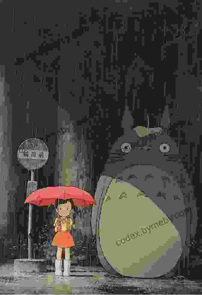 Still From My Neighbor Totoro, Showing Satsuki, Mei, And Totoro On The Giant Camphor Tree The Works Of Hayao Miyazaki: The Japanese Animation Master