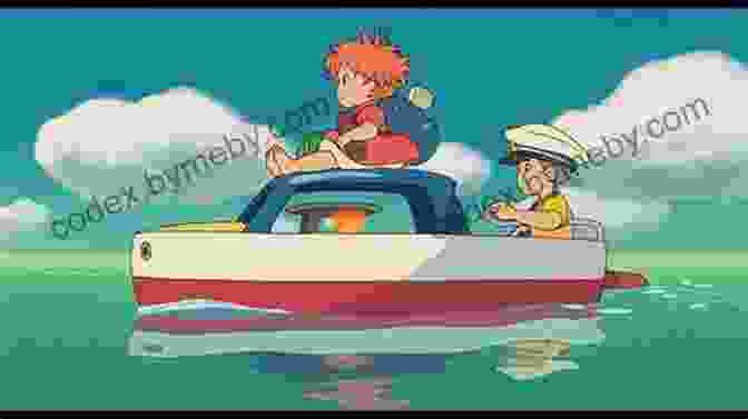 Still From Ponyo, Showing Ponyo And Sosuke The Works Of Hayao Miyazaki: The Japanese Animation Master