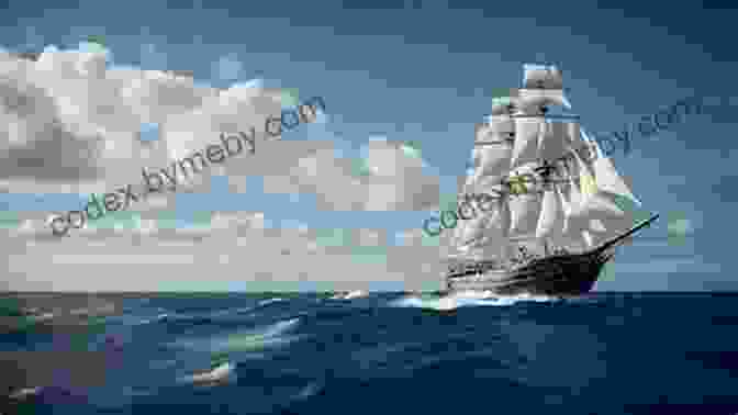 The Majestic Ark Royal Sailing On The Open Sea, Its Sails Billowing In The Wind. Fighting For The Crown (Ark Royal 16)