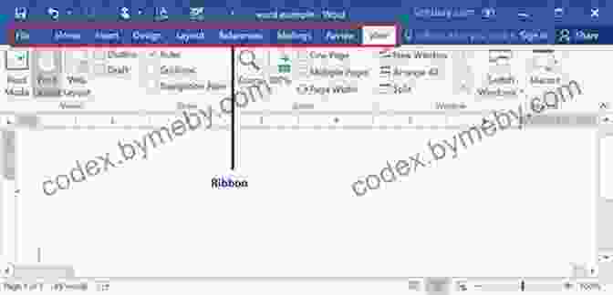 The MS Word 202 Ribbon Interface With Its Tabs And Commands Tips You Must Know About MS Word (202 Non Fiction 2)