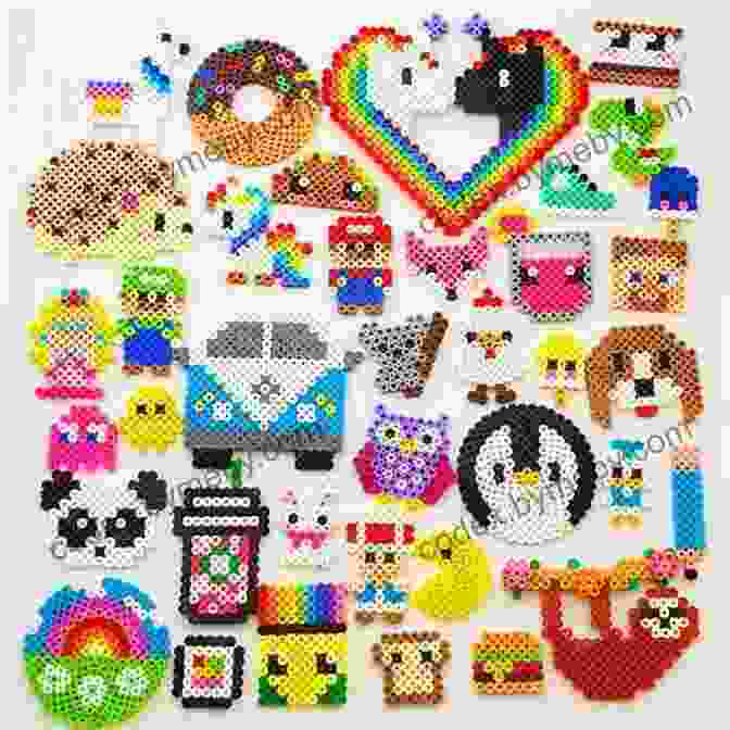 Vibrant And Imaginative Perler Bead Creations Pixel Craft With Perler Beads: More Than 50 Super Cool Patterns: Patterns For Hama Perler Pyssla Nabbi And Melty Beads